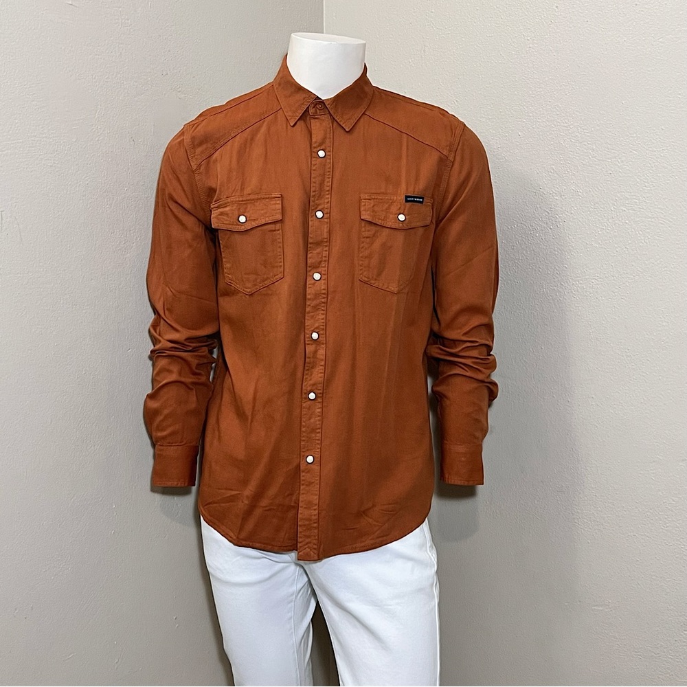 Lucky Brand LA Men’s Rustic Button Up Shirt